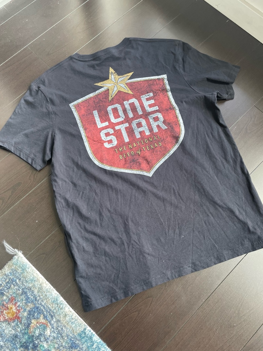 NEW Texas Lone Star Beer Red Shield Graphic Tee
